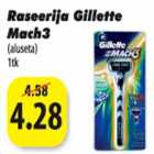 Allahindlus - Raseerija Gillette Mach3 1 tk