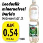 Allahindlus - Looduslik mineraalvesi Darida 1,5L