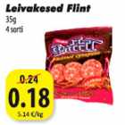 Allahindlus - Leivakesed Flint 35 g 4 sorti