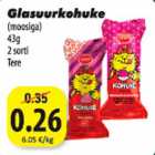 Allahindlus - Glasuurkohuke (moosiga) 43g/2sorti