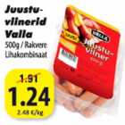 Allahindlus - Juustu viinerid Valla 500g