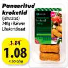 Allahindlus - Paneeritud kroketid (jahutatud) 240g