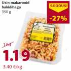 Allahindlus - Usin makaronid
hakklihaga
350 g