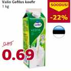 Allahindlus - Valio Gefilus keefir
1 kg