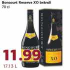 Allahindlus - Boncourt Reserve XO brändi
70 cl