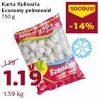 Allahindlus - Karta Kulinaria
Economy pelmeenid
750 g