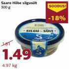 Allahindlus - Saare Hõbe silgusült
300 g