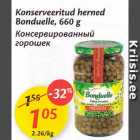 Allahindlus - Konserveeritud herned Bonduelle, 660 g