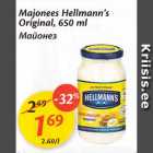 Allahindlus - Majonees Hellmann´s Original, 650 ml