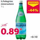 Allahindlus - S.Pellegrino
mineraalvesi
1 L