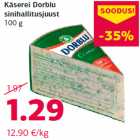 Allahindlus - Käserei Dorblu
sinihallitusjuust
100 g