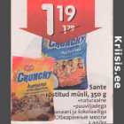 Allahindlus - Sante röstitud müsli,350 g