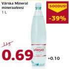 Allahindlus - Värska Mineral
mineraalvesi
1 L