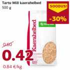 Allahindlus - Tartu Mill kaerahelbed
500 g