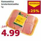 Allahindlus - Rannamõisa
broilerikintsuliha
kg