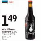 Õlu Pühaste Schwarz 