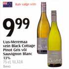 Uus-Meremaa vein Blask Cottage Pinot Gris või sauvignon Blanc