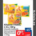 Allahindlus - Kiisueine Friskies, 4 tk x 100 g