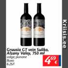 Allahindlus - Gruusia GT vein Suliko, Alzany Valey, 750 ml