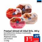 Allahindlus - Praetud räimed või kilud Briis, 380 g