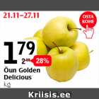 Allahindlus - Õun Golden Delicious, kg