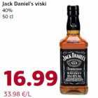 Allahindlus - Jack Daniel’s viski