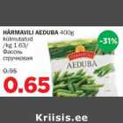 Allahindlus - HÄRMAVILI AEDUBA 400g külmutatud