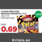 LUTOSA PATAT KIDS SAKILINE FRIIKARTUL 450g