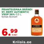 PRANTSUSMAA BRÄNDI
ST. REMY AUTHENTIC
VSOP 