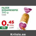 FAZER
SÜDAMESEPIK
340 g