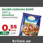 Allahindlus - BAUER UKRAINA BORŠ
400 g