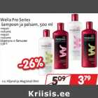 Allahindlus - Wella Pro Series
šampoon ja palsam, 500 ml