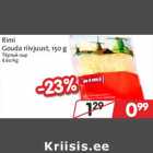 Allahindlus - Rimi
Gouda riivjuust, 150 g