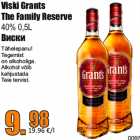 Allahindlus - Viski Grants
The Family Reserve