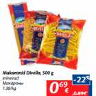 Allahindlus - Makaronid Divella, 500 g

