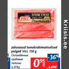 Allahindlus - Jahutatud lumekrabimaitselised
pulgad Vici, 150 g
