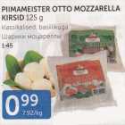 Allahindlus - PIIMAMEISTER OTTO MOZZARELLA KIRSID 125 G