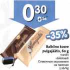 Allahindlus - Balbiino koore pulgajäätis, 60 g .vanilli. šokolaadi