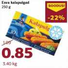 Allahindlus - Esva kalapulgad
250 g