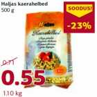 Allahindlus - Haljas kaerahelbed
500 g