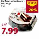 Allahindlus - Old Town kohupiimatort
kirssidega
1 kg