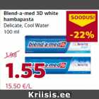 Allahindlus - Blend-a-med 3D white
hambapasta