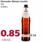 Allahindlus - Alexander Weizen nisuõlu