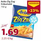 Allahindlus - Aviko Zig Zag
friikartulid
750 g