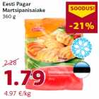 Allahindlus - Eesti Pagar
Martsipanisaiake
360 g