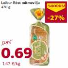 Allahindlus - Leibur Röst mitmevilja
470 g