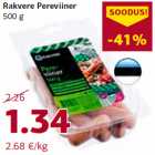 Allahindlus - Rakvere Pereviiner
500 g