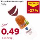 Allahindlus - Fazer Fresh tatrasepik
300 g