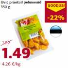 Allahindlus - Uvic praetud pelmeenid
350 g