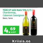 Tšiili GT vein Karu 13% 
0,75 L